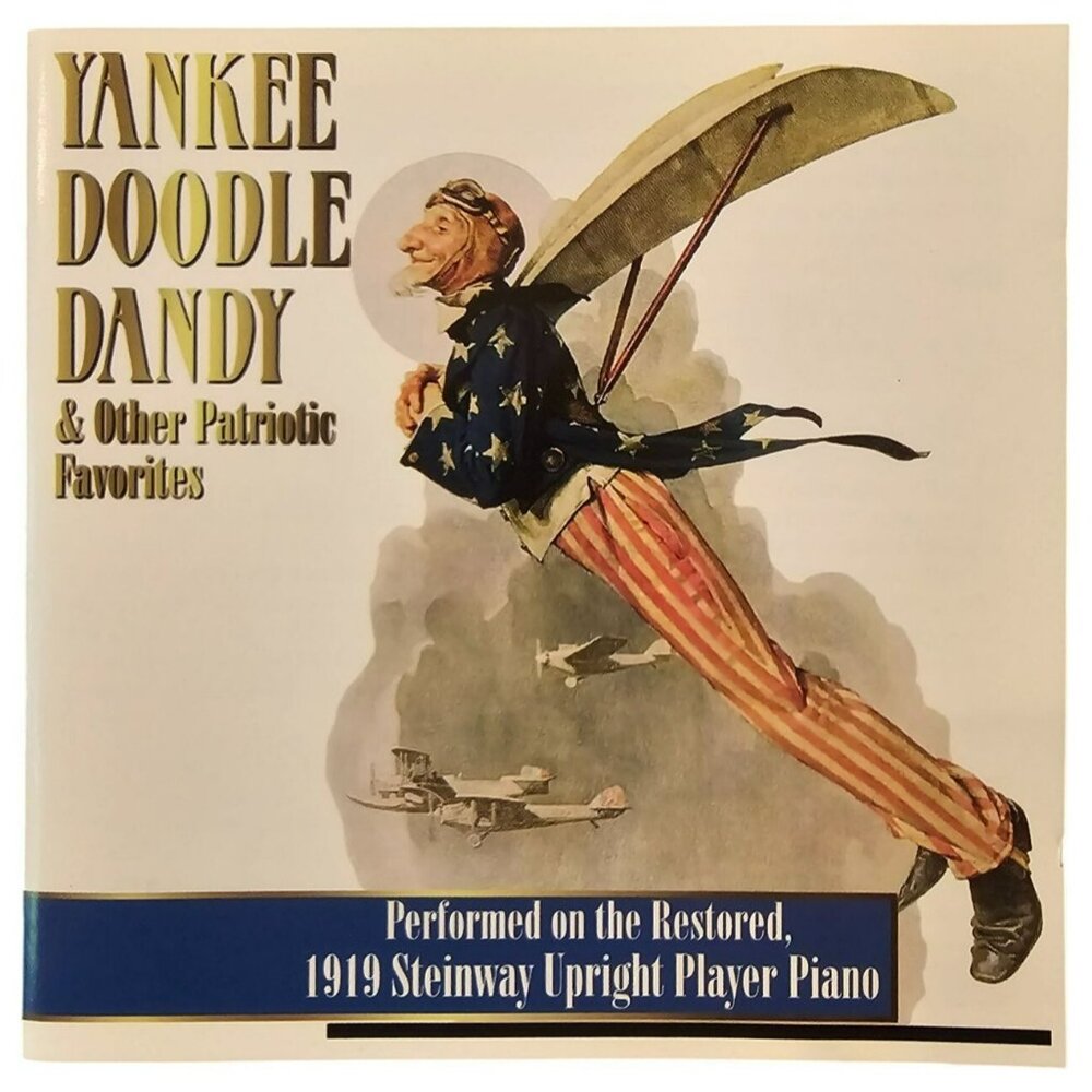 Yankee Doodle Dandy Music CD & Patriotic Favorites Olde Piano Rolls  37709cd